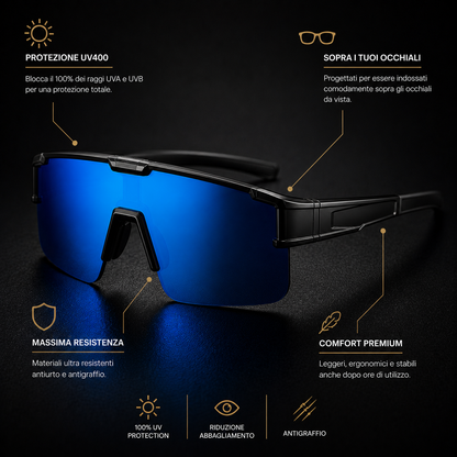 SOVRAOCCHIALI POLARIZZATI DUALVISION UV400