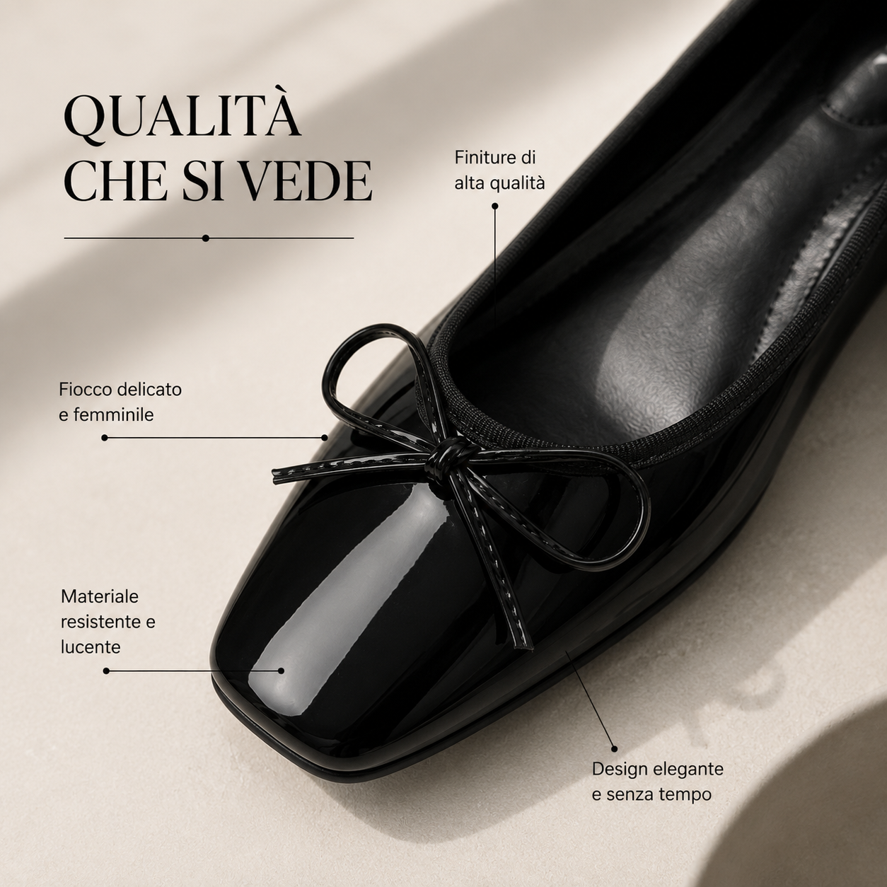 Noelle | Ballerine con Supporto Plantare