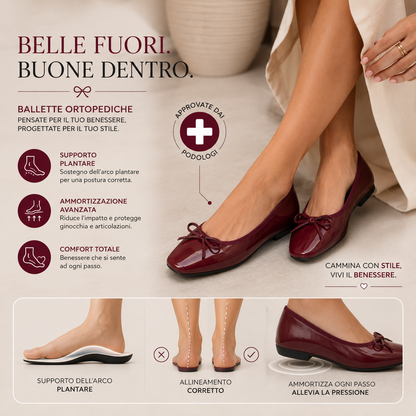Noelle | Ballerine con Supporto Plantare
