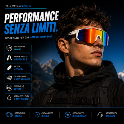 RACEVISION - Occhiali polarizzati con lenti UV400
