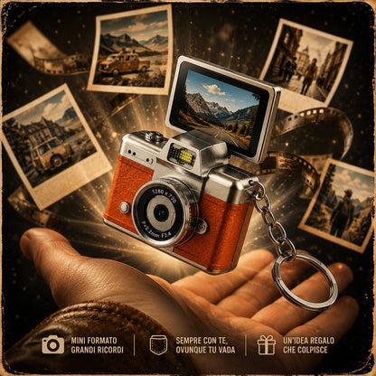 VintageClick - Mini Fotocamera Digitale Retrò