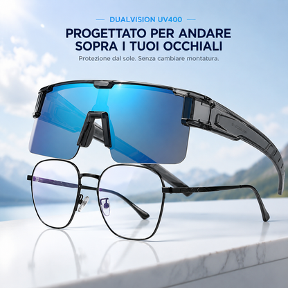 SOVRAOCCHIALI POLARIZZATI DUALVISION UV400